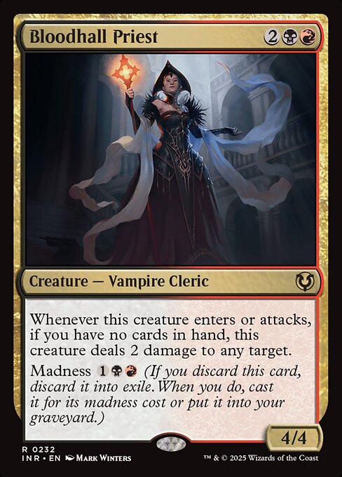 Bloodhall Priest – Innistrad Remastered (INR-232) Magic: The Gathering card