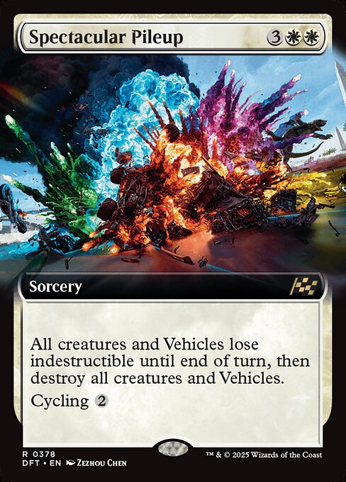 Spectacular Pileup – Aetherdrift (DFT-378) Magic: The Gathering card | LC-REM-20260804-15339666178380-b513dfeb-d7c8-4e4d-b419-f67b45608b4b Imagen principal del producto