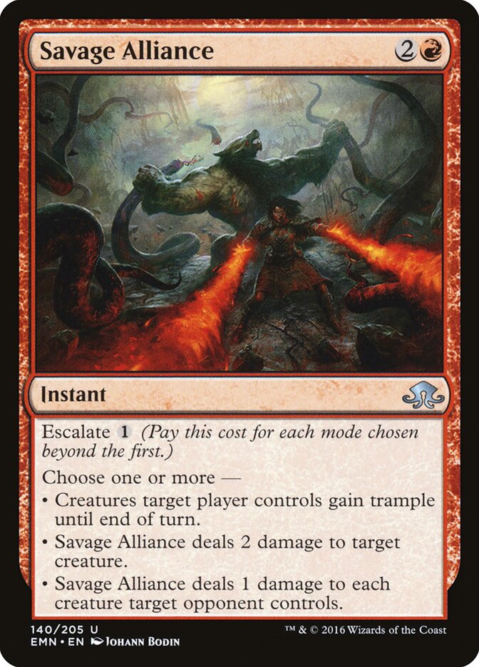 Savage Alliance - Eldritch Moon (Uncommon) [EMN-140]