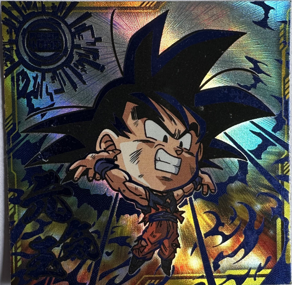 Dragon Ball – Son Goku – 超9-32 SEC – Japanse wafelsticker – Near Mint – voorkant