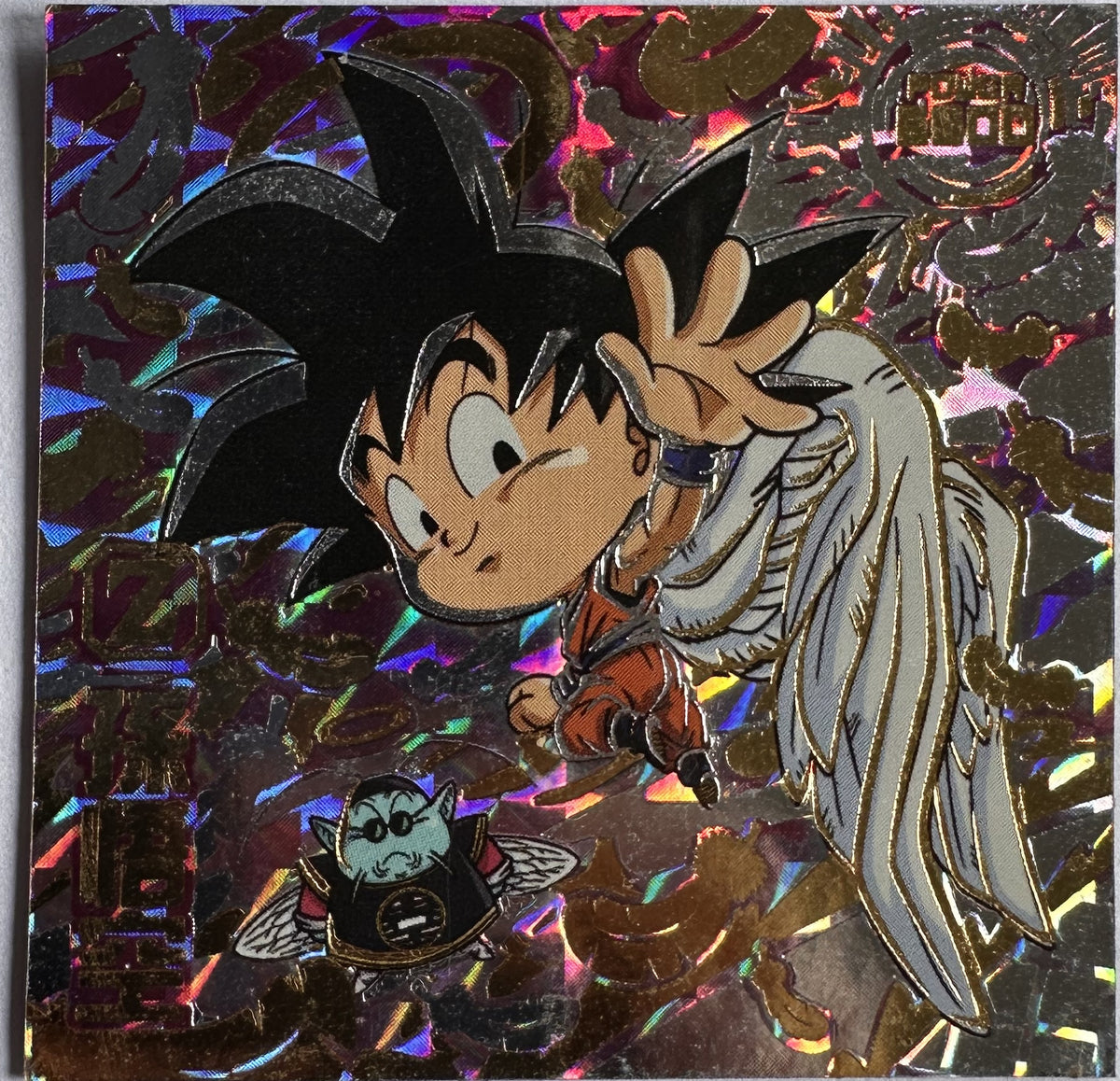 Dragon Ball – Son Goku (Angel) – Ultimate Wish – 超6-EX2 UGR – Japanse wafelsticker – Near Mint – voorkant