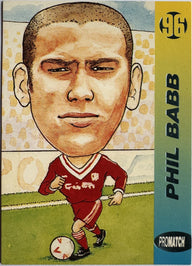 ProMatch 1996 Series 1 – Phil Babb – Liverpool – 166 – Engels – voorkant | Lichcards