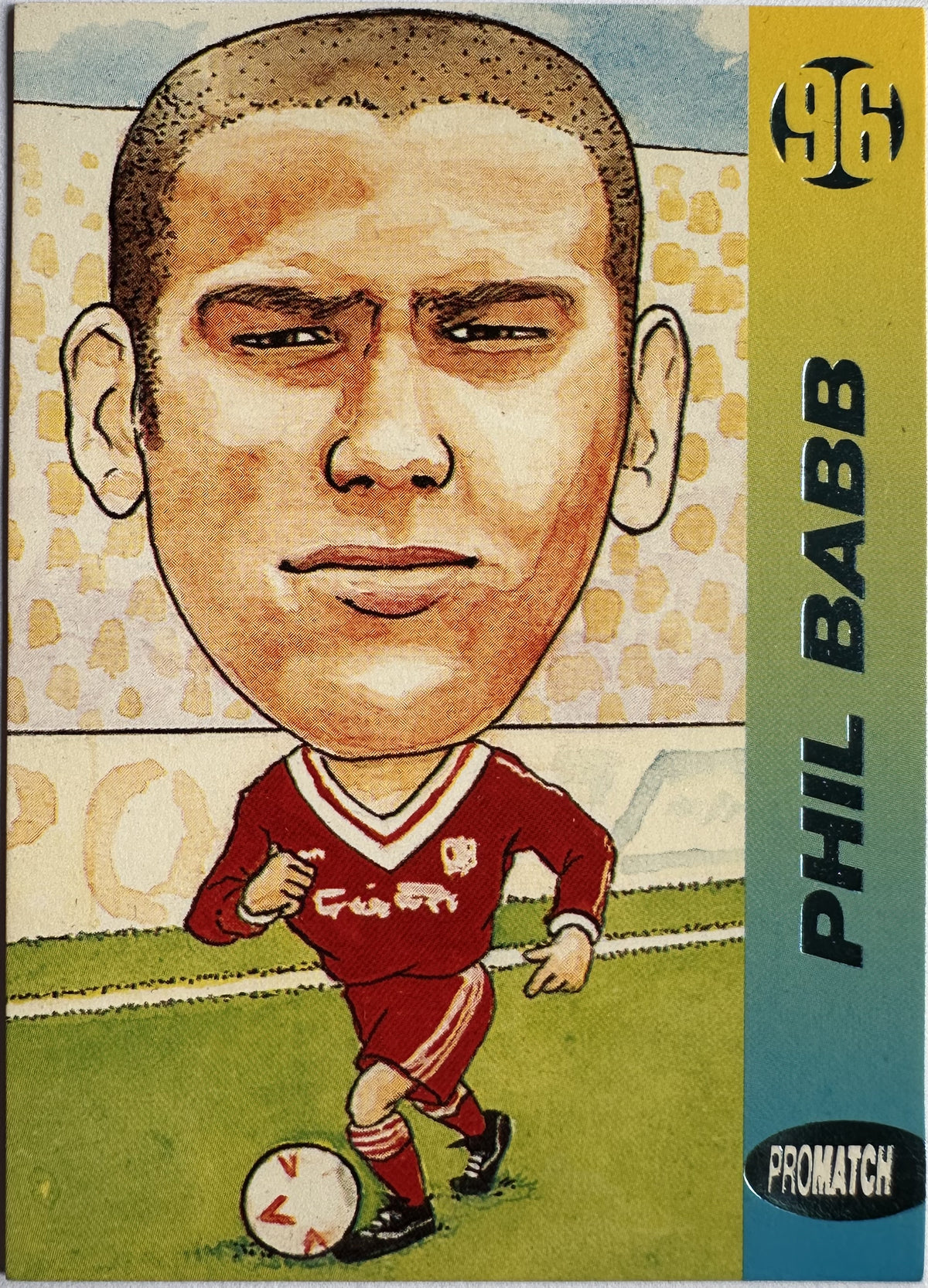 ProMatch 1996 Series 1 – Phil Babb – Liverpool – 166 – Engels – Near Mint – voorkant