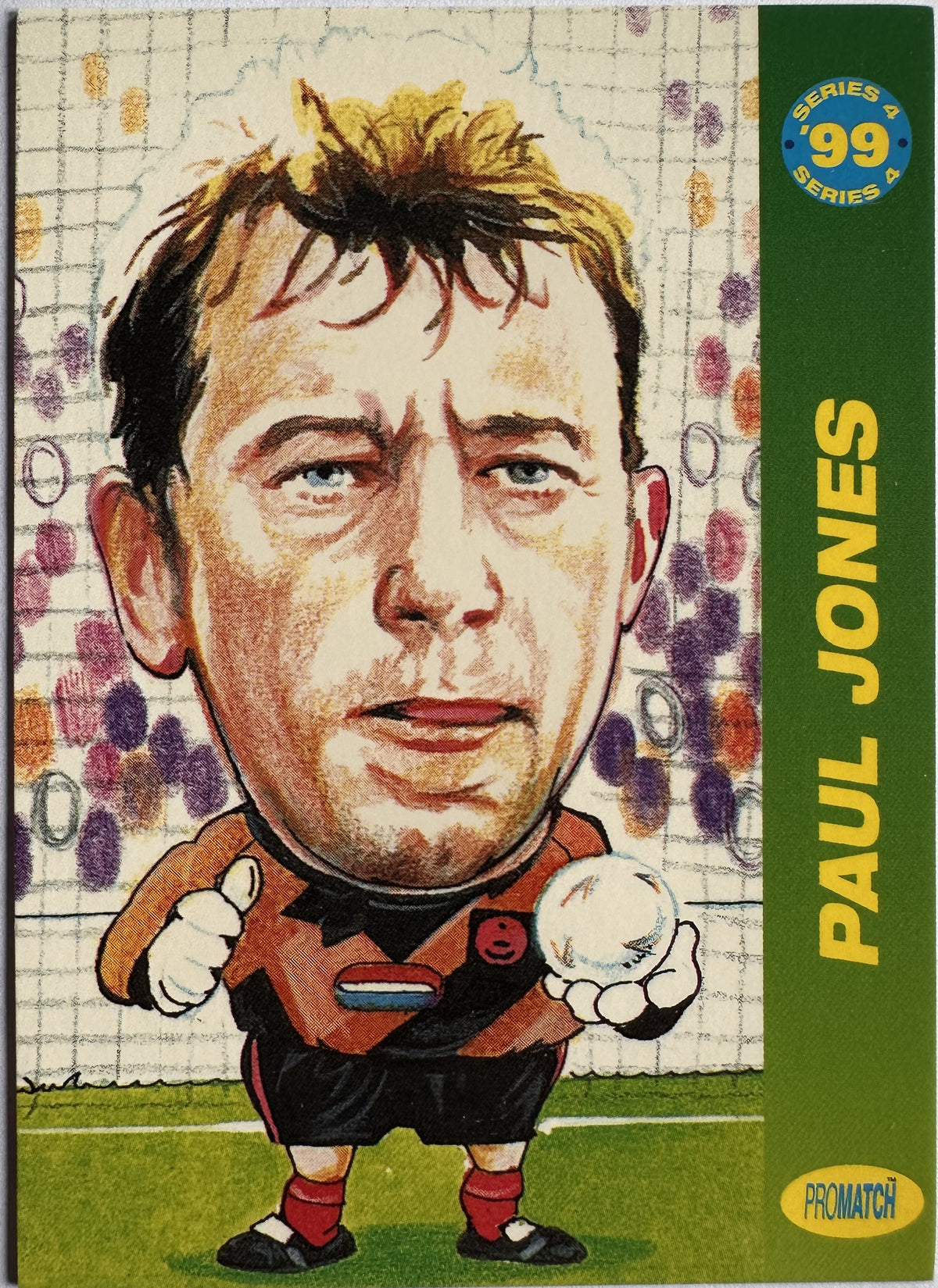 ProMatch Footballers ’99 Series 4 – Paul Jones – Southampton – S4/046 – Engels – Near Mint – voorkant