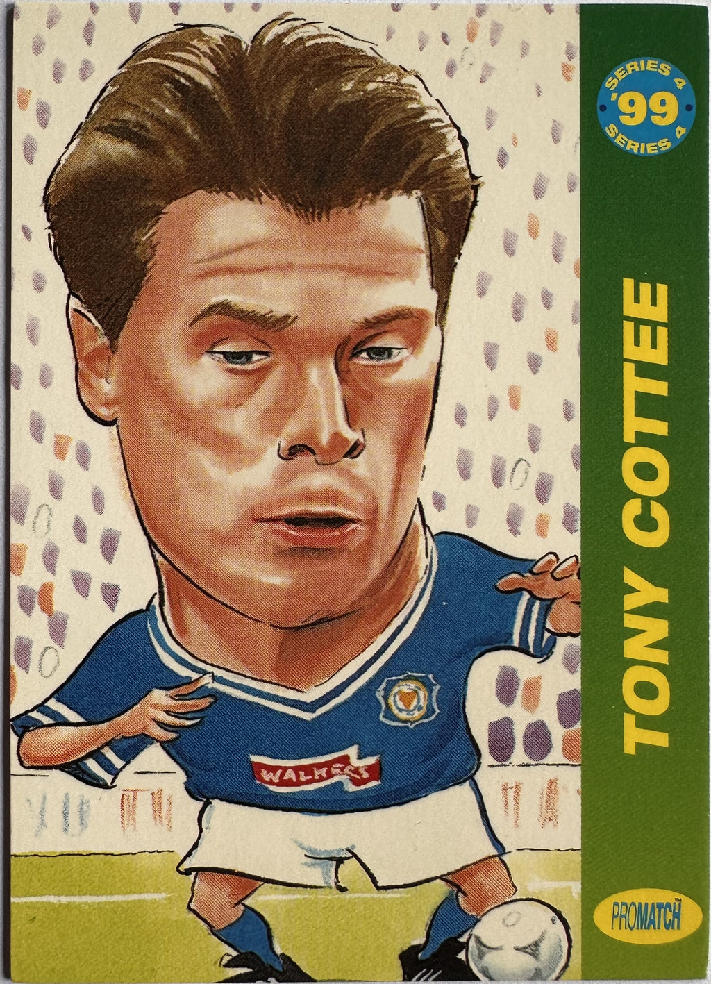 ProMatch Footballers ’99 Series 4 – Tony Cottee – Leicester City – S4/077 – Engels – Near Mint – voorkant