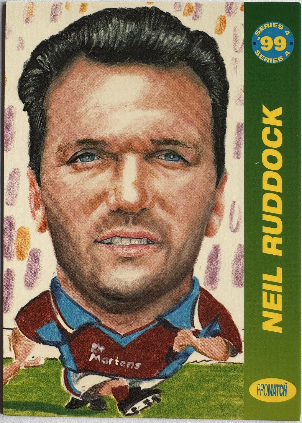 ProMatch Footballers ’99 Series 4 – Neil Ruddock – West Ham United – S4/150 – Engels – Near Mint – voorkant