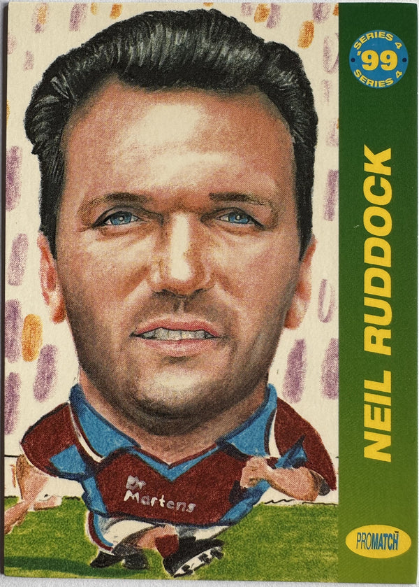 ProMatch Footballers ’99 Series 4 – Neil Ruddock – West Ham United – S4/150 – Engels – Near Mint – voorkant