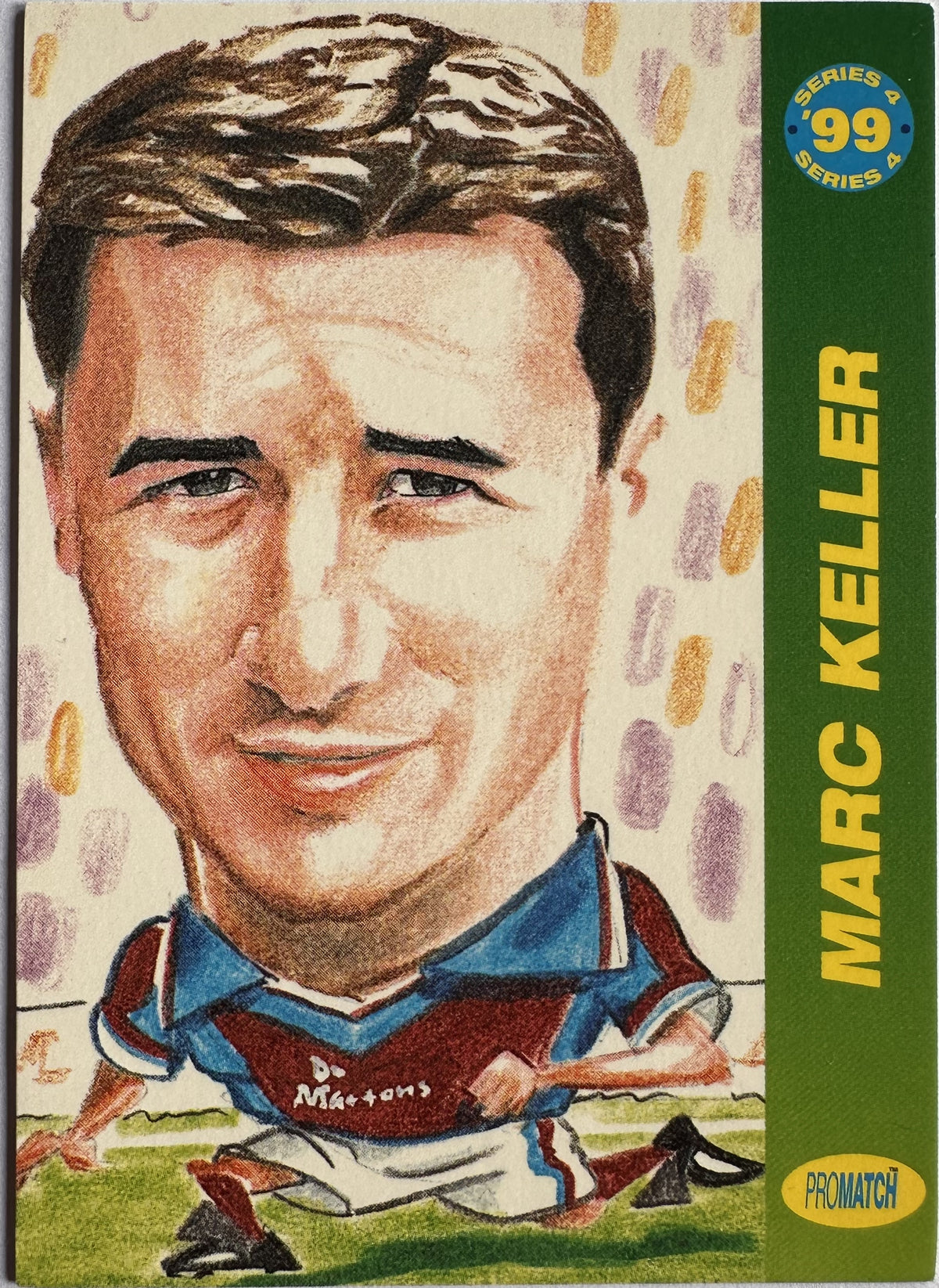ProMatch Footballers ’99 Series 4 – Marc Keller – West Ham United – S4/154 – Engels – Near Mint – voorkant
