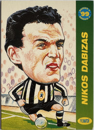 ProMatch Footballers ’99 Series 4 – Nikos Dabizas – Newcastle United – S4/165 – Engels – voorkant | Lichcards