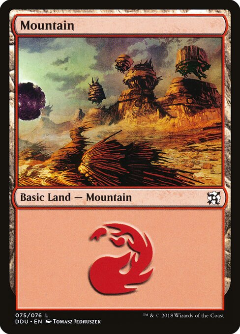 Mountain – Duel Decks: Elves vs. Inventors (DDU-75) Magic: The Gathering card | LC-REM-20260804-15765055242572-b55b57b3-6cbd-4571-8163-b6ba76904d9d Main image