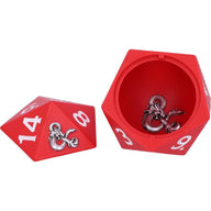 De D20 dobbelsteendoos met verborgen opbergruimte voor dobbelstenen - 801269143329