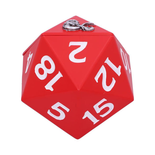 Dungeons & Dragons D20 Dice Box 13.5cm Hover Image