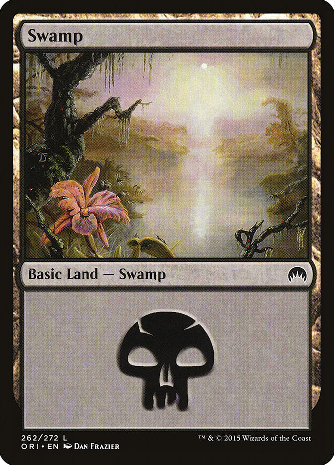 Swamp (V.2) - Magic Origins (Land) [ORI-262]