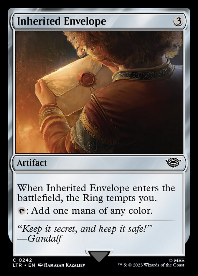 Inherited Envelope - The Lord of the Rings: Tales of Middle-earth (Common) [LTR-242] Main image