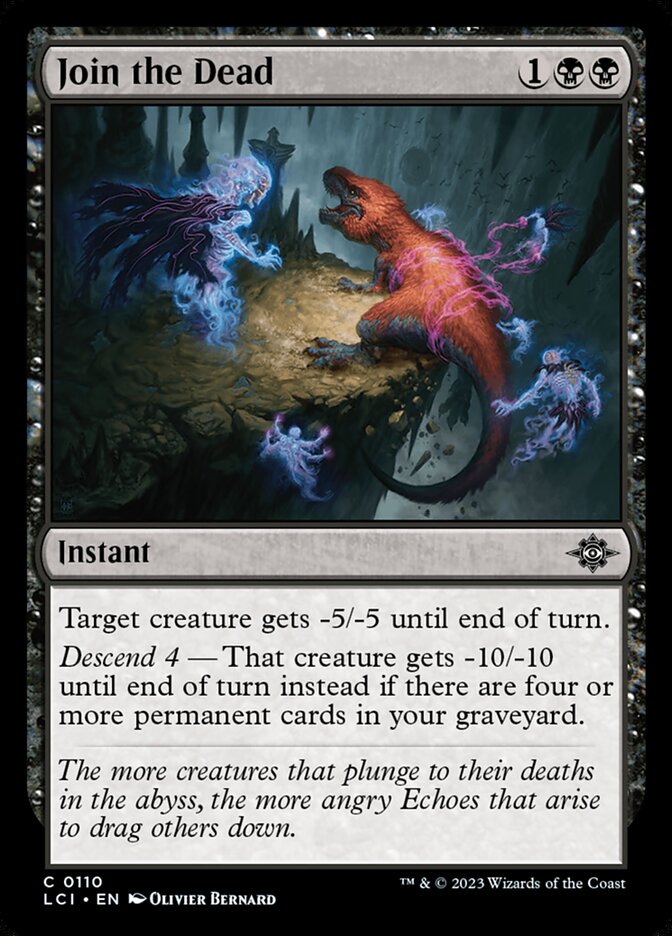 Magic-kaart Join the Dead LCI-110 uit The Lost Caverns of Ixalan (Common)