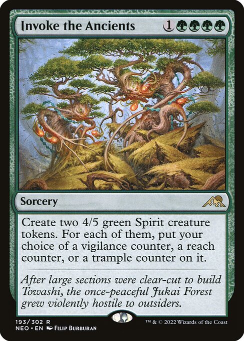 Invoke the Ancients – Kamigawa: Neon Dynasty (NEO-193) Magic: The Gathering card | LC-REM-20260804-15151556002124-b5c02102-3be7-462f-ab9c-ff404255002d
