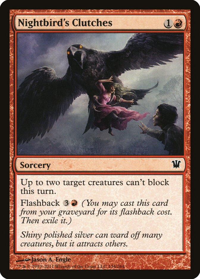 Nightbird's Clutches - Innistrad (Common) [ISD-154] Image principale du produit