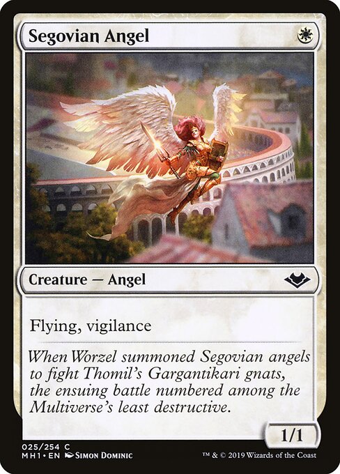 Segovian Angel – Modern Horizons (MH1-25) Magic: The Gathering card Hauptbild