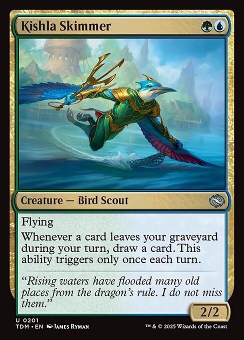 Kishla Skimmer – Tarkir: Dragonstorm (TDM-201) Magic: The Gathering card | LC-REM-20260804-15401854402892-b5f1acb0-d73e-4814-8158-3645daf5c4cc