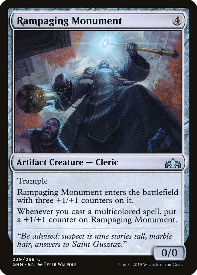 Rampaging Monument - Guilds of Ravnica (Uncommon) [GRN-239]