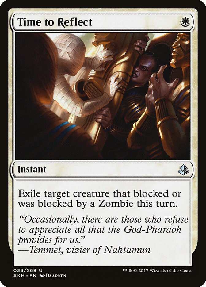 Time to Reflect - Amonkhet (Uncommon) [AKH-33]