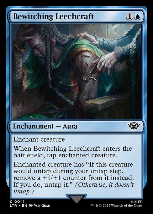 Bewitching Leechcraft – The Lord of the Rings: Tales of Middle-earth (LTR-41) Magic: The Gathering card | LC-REM-20260804-15150810104140-b612452e-b8a8-4a5a-82a8-01fd463cfc77