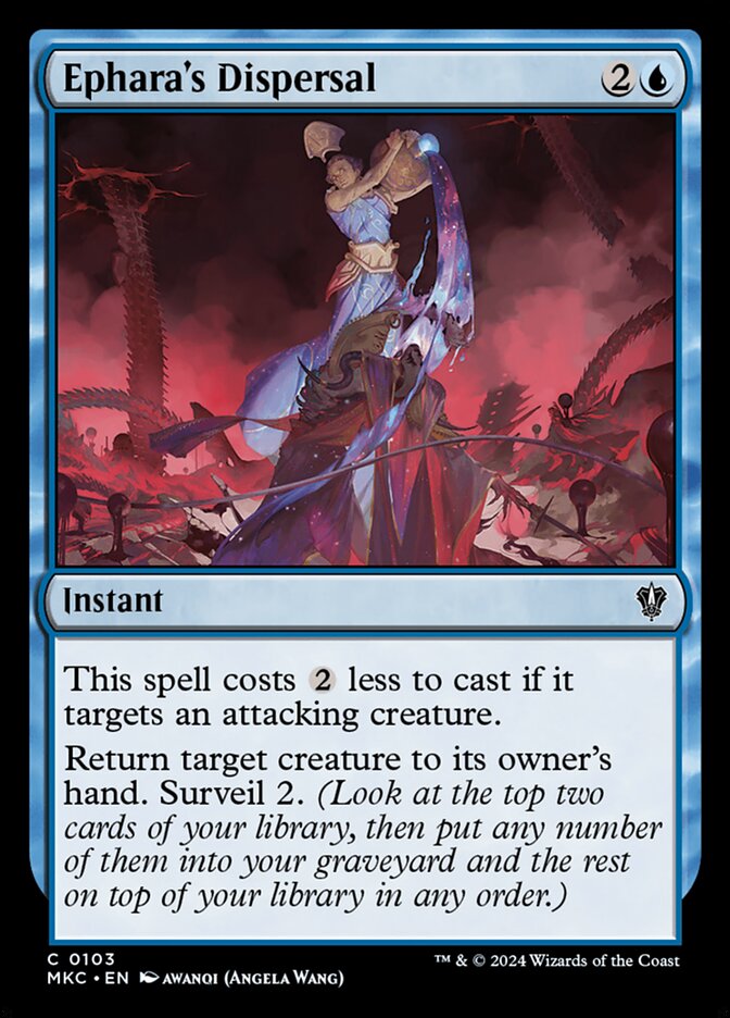 Ephara's Dispersal - Commander: Murders at Karlov Manor (Common) [MKC-103]