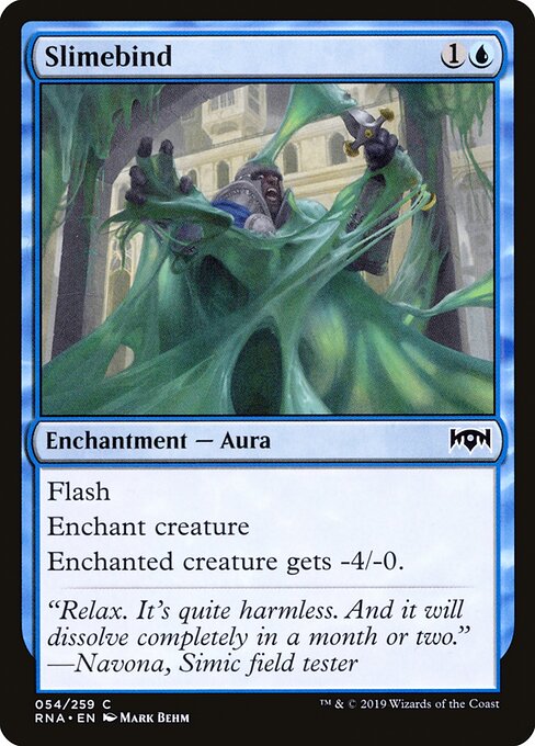 Slimebind – Ravnica Allegiance (RNA-54) Magic: The Gathering card