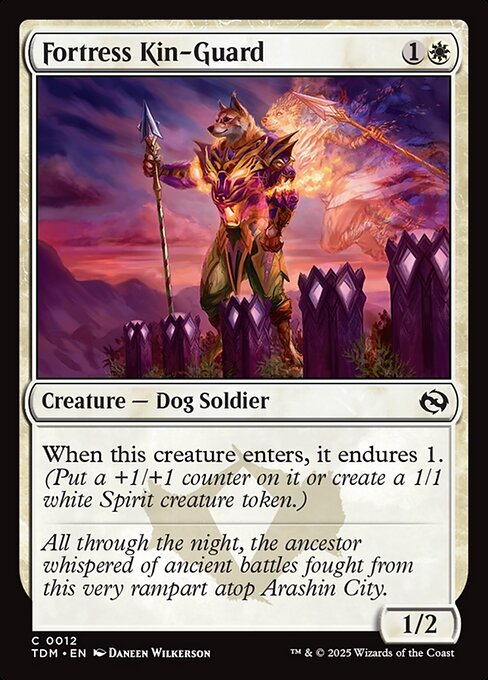 Fortress Kin-Guard – Tarkir: Dragonstorm (TDM-12) Magic: The Gathering card | LC-REM-20260804-15401855975756-b647a018-1d70-43a1-a265-928bcd863689
