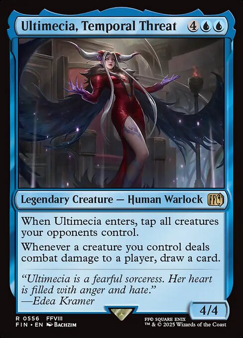 Ultimecia, Temporal Threat – Final Fantasy (FIN-556) Magic: The Gathering card | LC-REM-20260804-15935521784140-b64e4475-f1c6-4d85-b42f-6d84d06855bb Immagine principale del prodotto