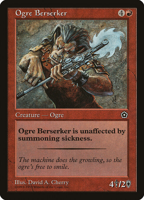 Ogre Berserker – Portal Second Age (P02-111) Magic: The Gathering card | LC-REM-20260804-15151506424140-b6969d4d-c311-4663-bcd6-77a4d6458335