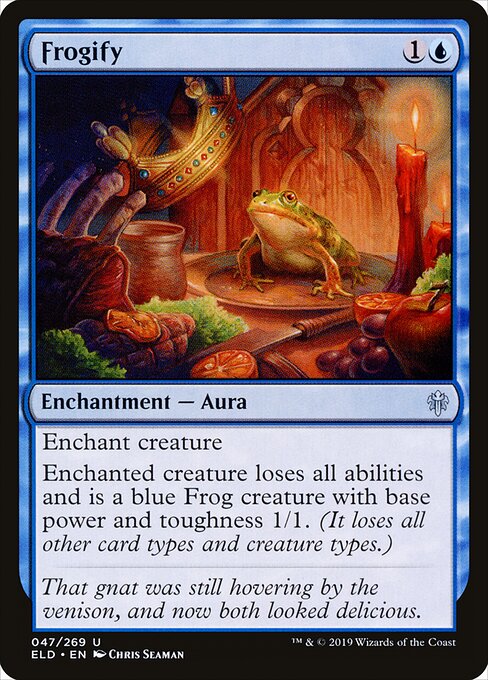 Frogify – Throne of Eldraine (ELD-47) Magic: The Gathering card
