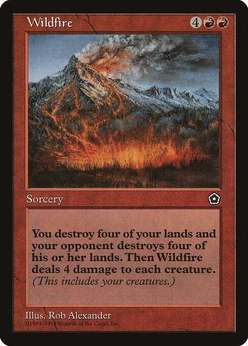 Wildfire – Portal Second Age (P02-120) Magic: The Gathering card | LC-REM-20260804-15151681995084-b69cfcb0-db68-4494-a3e1-7c2ca279fcf5