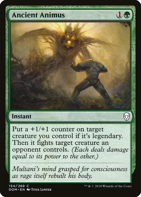 Ancient Animus – Dominaria (DOM-154) Magic: The Gathering card Hauptbild