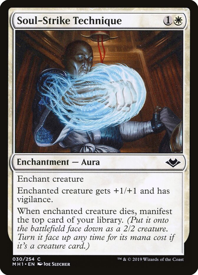Soul-Strike Technique - Modern Horizons (Common) [MH1-30] Main image