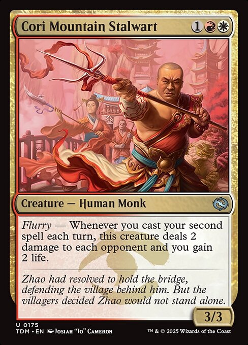 Cori Mountain Stalwart – Tarkir: Dragonstorm (TDM-175) Magic: The Gathering card | LC-REM-20260804-15401861349708-b6cbf54e-f30e-4e7b-b17c-217fa424971c