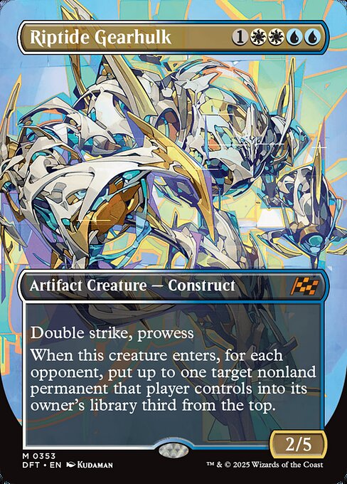 Riptide Gearhulk – Aetherdrift (DFT-353) Magic: The Gathering card | LC-REM-20260804-15339643797836-b6cdbb98-a5b8-4b9e-aaaa-457eb9d4041e