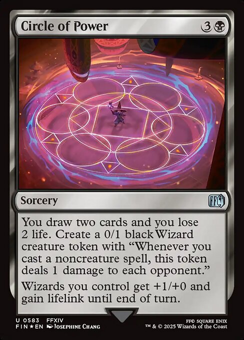 Circle of Power – Final Fantasy (FIN-583) Magic: The Gathering card | LC-REM-20260804-15339535073612-b6dc1f5a-a6cc-4ab4-8bb9-e216e24ca735
