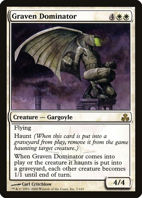 Graven Dominator – Guildpact (GPT-7) Magic: The Gathering card Hauptbild