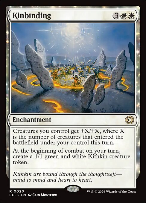 Kinbinding – Lorwyn Eclipsed (ECL-20) Magic: The Gathering card