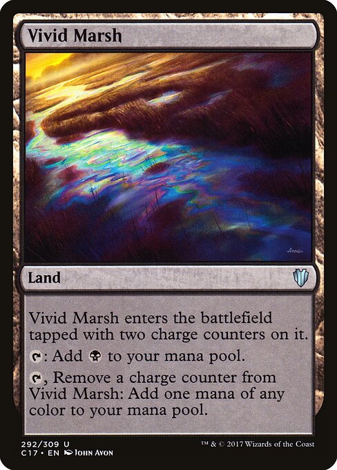 Vivid Marsh – Commander 2017 (C17-292) Magic: The Gathering card | LC-REM-20260804-15151283831116-b71b3df3-e188-45bb-8dc8-53fd4d527735 Main image