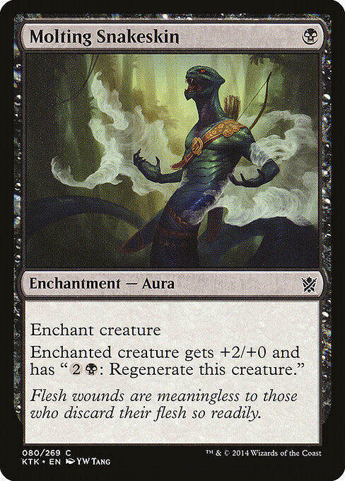 Molting Snakeskin – Khans of Tarkir (KTK-80) Magic: The Gathering card | LC-REM-20260804-15711412945228-b781cbcf-dbba-41c1-be02-2396b824a217