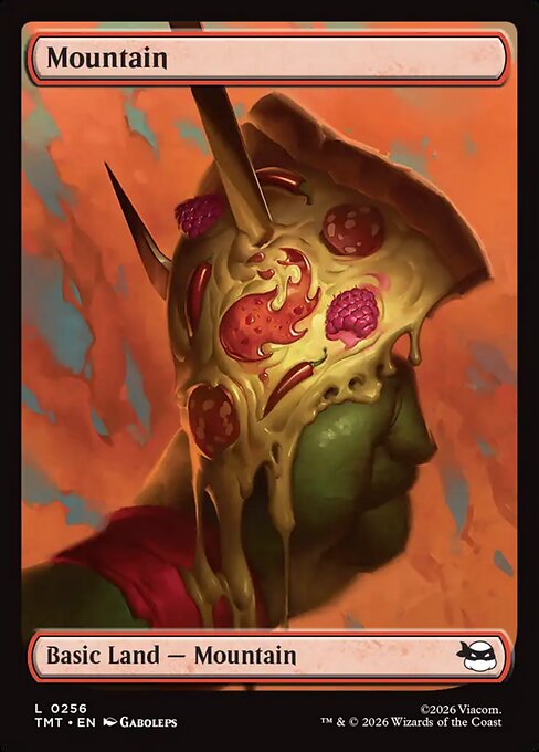 Mountain – Teenage Mutant Ninja Turtles (TMT-256) Magic: The Gathering card | LC-REM-20260804-15675732001100-b7bf8555-019d-4a08-8004-b31fe7bf494d Hauptbild