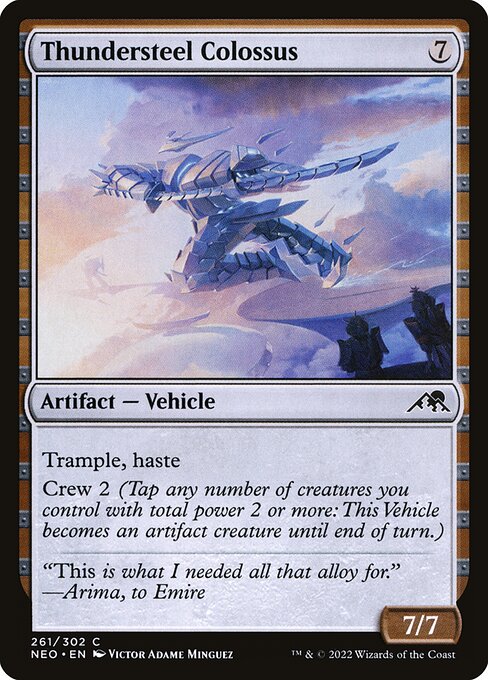 Thundersteel Colossus – Kamigawa: Neon Dynasty (NEO-261) Magic: The Gathering card | LC-REM-20260804-15610423279948-b7d49f9c-2dd3-4aed-9b78-e1bcad354a35 Main image