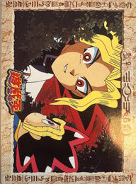 Yu-Gi-Oh! Toei Animation Trading Collection #30 Yugi Meets Yami Yugi - Japanese 1998 Amada - achterkant | Lichcards