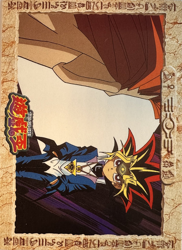 Yu-Gi-Oh! Toei Animation Trading Collection #24 Yami Yugi Awakens - Japanese 1998 Amada - achterkant