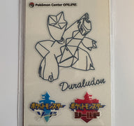 Duraludon - Pokémon Center Online 2020 Sword & Shield Lottery Prize Sticker - voorkant | Lichcards