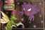 Haunter & Scyther #093 - 1997 Pokémon Topsun Green Back - voorkant