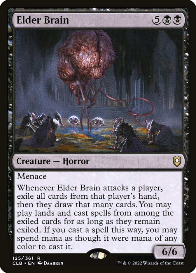 Elder Brain - Commander Legends: Battle for Baldur's Gate (Rare) [CLB-125] Imagen principal del producto