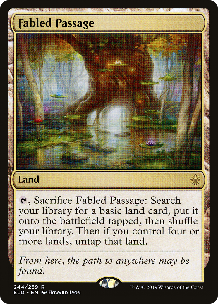 Fabled Passage – Throne of Eldraine 244 – Magic: The Gathering single card Immagine principale del prodotto